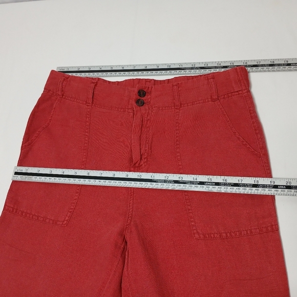 C&C California Linen/ Lyocell Straight Leg Pants. Size M - Picture 4 of 7